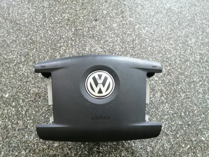 Volkswagen Touareg I (2002 - 2010) 7L6880201CP Подушка безопасности руля — фото 1