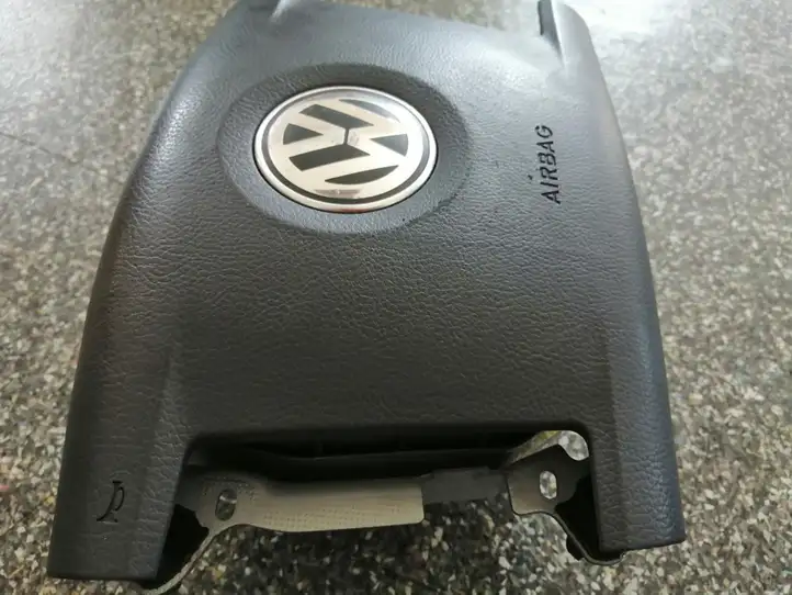 Volkswagen Touareg I (2002 - 2010) 7L6880201CP Подушка безопасности руля — фото 2