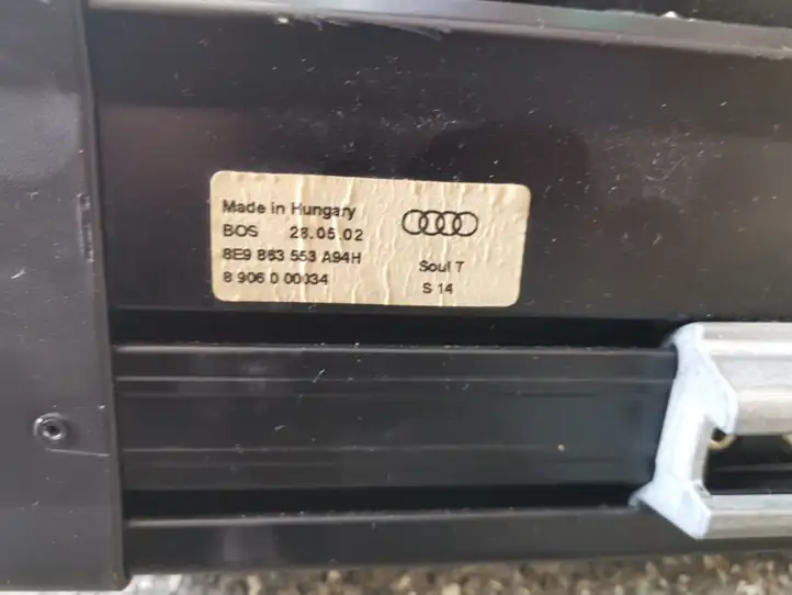 Audi A4 S4 B6 8E 8H (2000 - 2006) 8E9863553 Шторка — фото 3