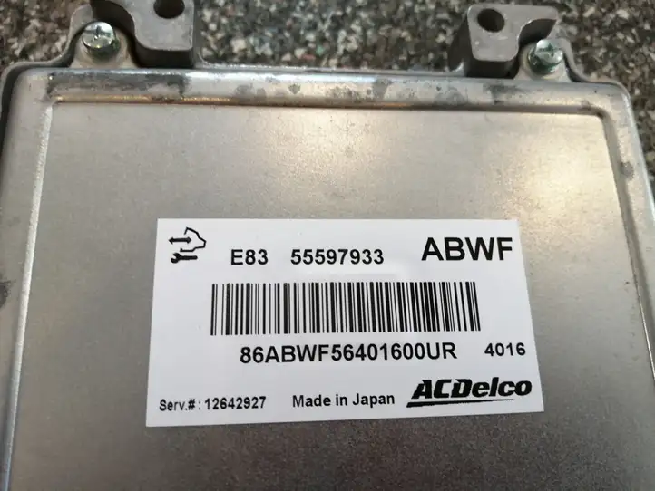 Opel Corsa E (2014 - 2019) 55597933ABWF Блок управления двигателем (ЭБУ) — фото 3