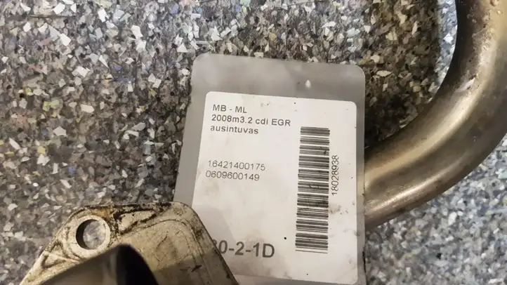 Mercedes-Benz ML W164 (2005 - 2011) 16421400175 Охладитель клапана EGR — фото 3