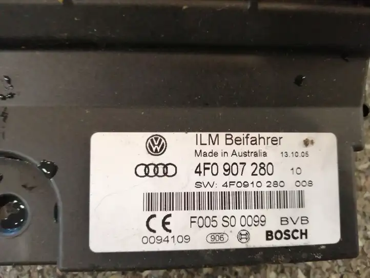 Audi A6 S6 C6 4F (2004 - 2008) 4F0907280 Прочие блоки управления — фото 3