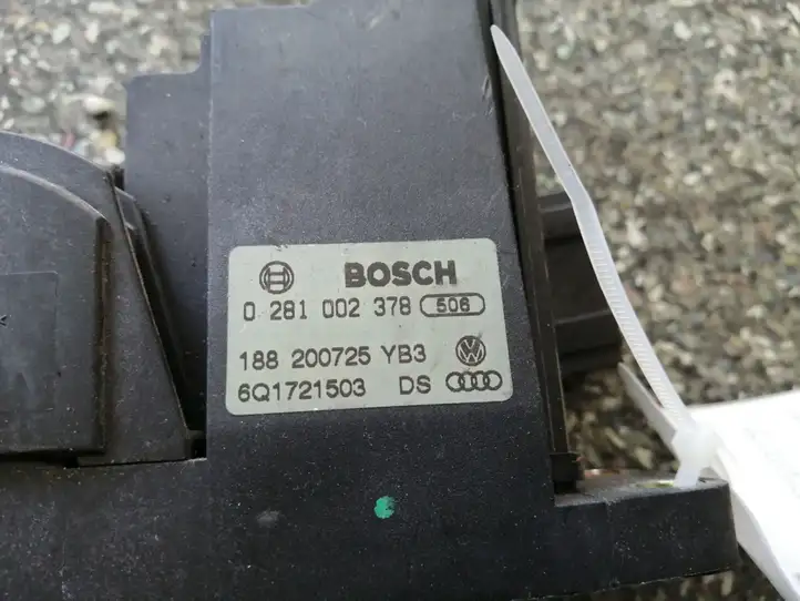 Skoda Fabia Mk1 (6Y) (1999 - 2007) 0281002378 Педаль акселератора — фото 2