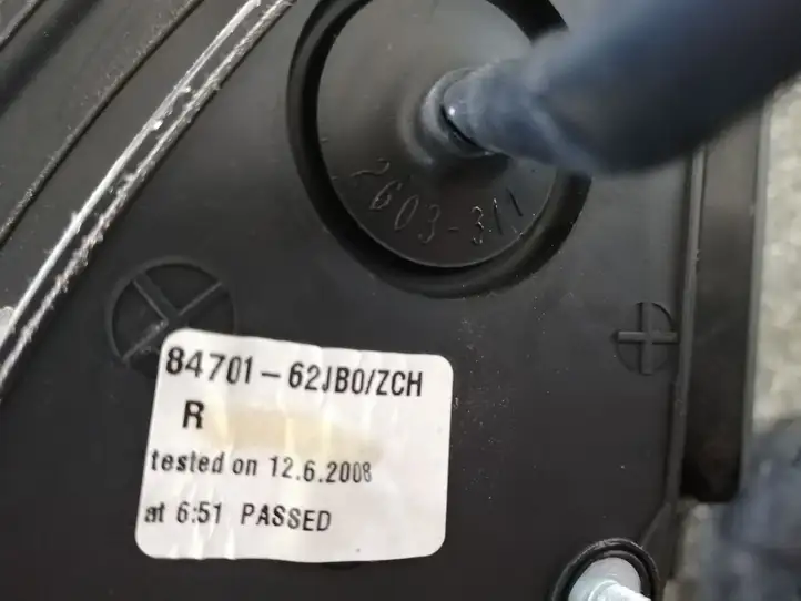 Suzuki Swift (2004 - 2010)  8470162JB0 Зеркало боковое с электрическим приводом