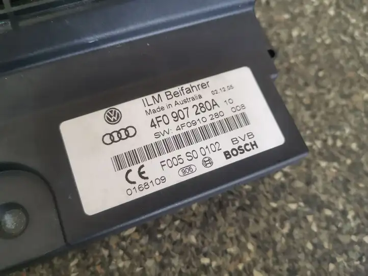 Audi A6 S6 C6 4F (2004 - 2008) 4F0907280A Прочие блоки управления — фото 2
