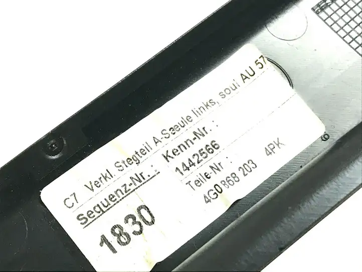 Audi A6 C7 (2011 - 2014) 4G0868203 Отделка внутренней панели салона — фото 3