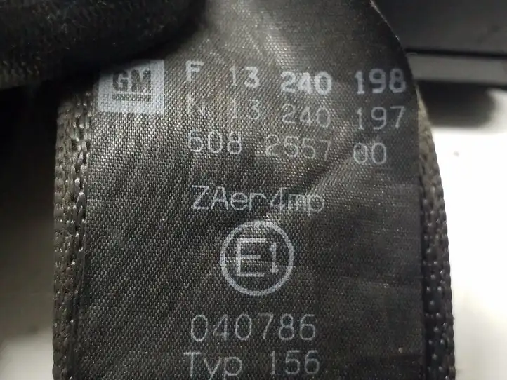 Opel Corsa D (2006 - 2010) 13240198 Передний ремень безопасности — фото 8