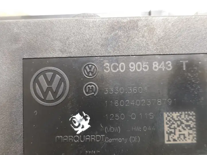 Volkswagen PASSAT B6 (2005 - 2010) 3C0905843T Замок зажигания — фото 4