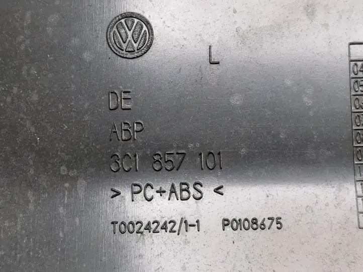Volkswagen PASSAT B6 (2005 - 2010) 3C1857101 Вещевой ящик — фото 9