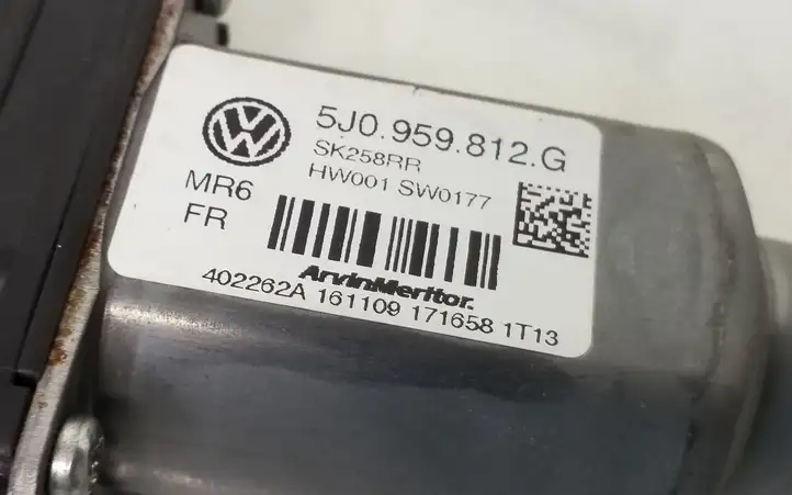 Skoda Roomster (5J) (2010 - 2015) 5J0959812G Стеклоподъемник задней двери — фото 4