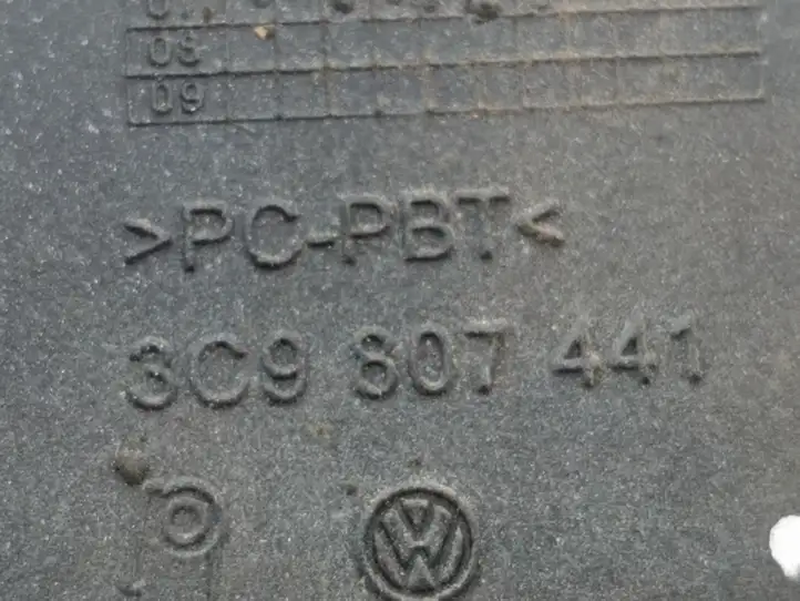 Volkswagen PASSAT B6 (2005 - 2010) 3C9807441 Заглушка буксировочной петли бампера — фото 4