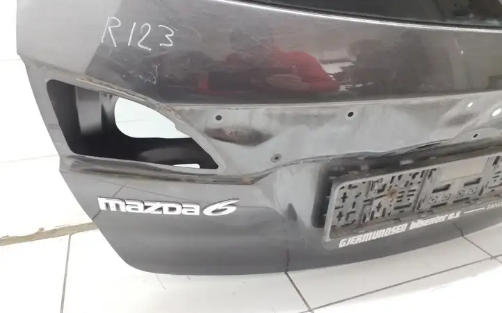 Mazda 6 (2009 - 2012) Крышка багажника — фото 13