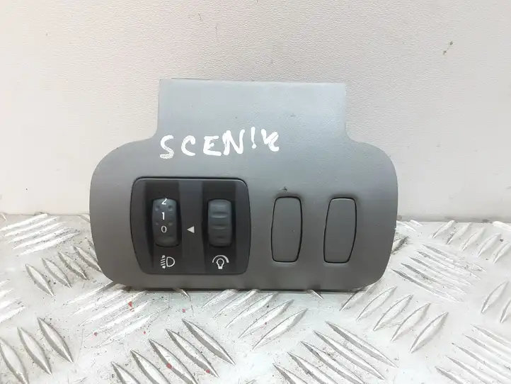Renault Scenic II - Grand scenic II (2003 - 2006) 8200121805B Включатель регулировки высоты фонарей — фото 1