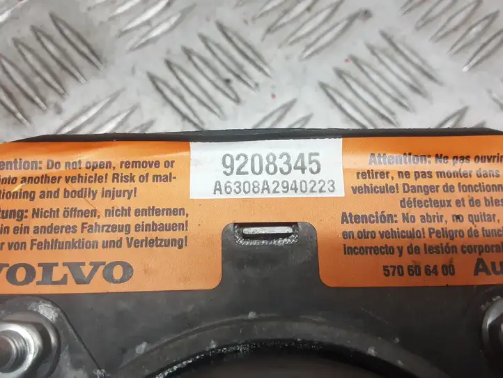 Volvo S60 (2000 - 2004) 9208345 Подушка безопасности руля — фото 3
