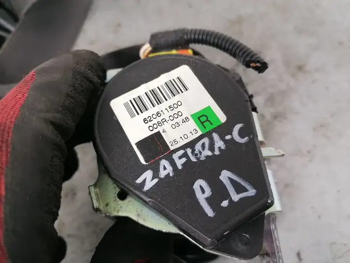 Opel Zafira B (2008 - 2014) 620611500 Передний ремень безопасности — фото 2