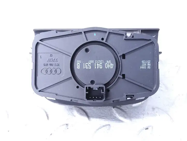 Audi A8 S8 D4 4H (2010 - 2014) 4H0941531B Включатель фонарей — фото 2