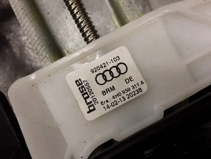 Audi A8 S8 D4 4H (2010 - 2014) 4H0881046J Механизм регулировки сиденья — фото 7