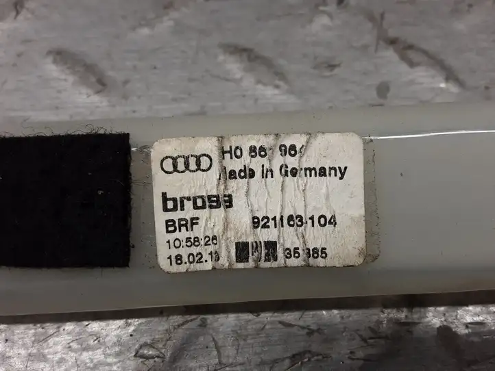 Audi A8 S8 D4 4H (2010 - 2014) 4H0861964 Солнцезащитная шторка задней двери — фото 4