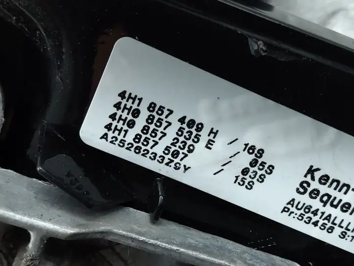 Audi A8 S8 D4 4H (2010 - 2014) 4H1857409H Боковое зеркало с электроприводом — фото 7
