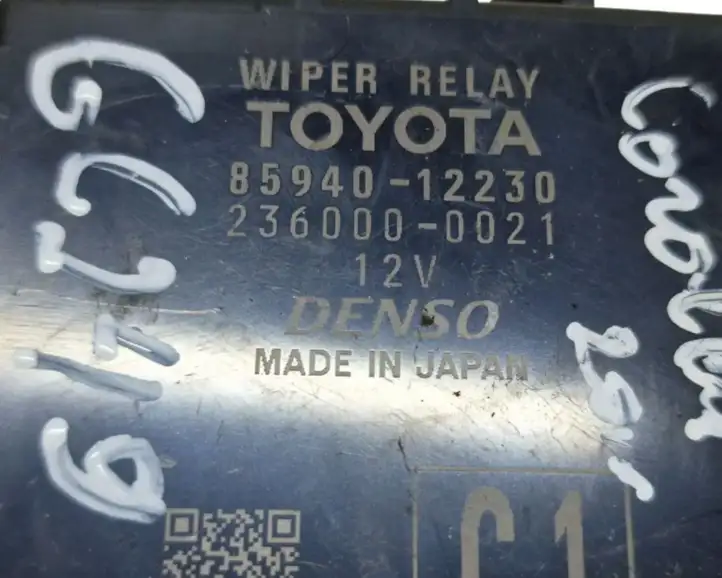 Toyota Corolla E210 E21 (2018 - ) 8594012230 Реле стеклоочистителей — фото 4