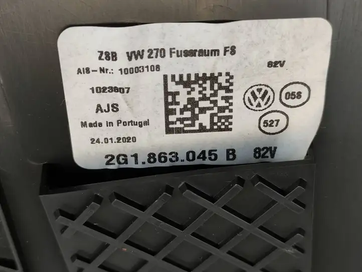 Volkswagen Polo VI (2015 - 2019) 2G1863045B Другая деталь консоли (туннеля) — фото 3