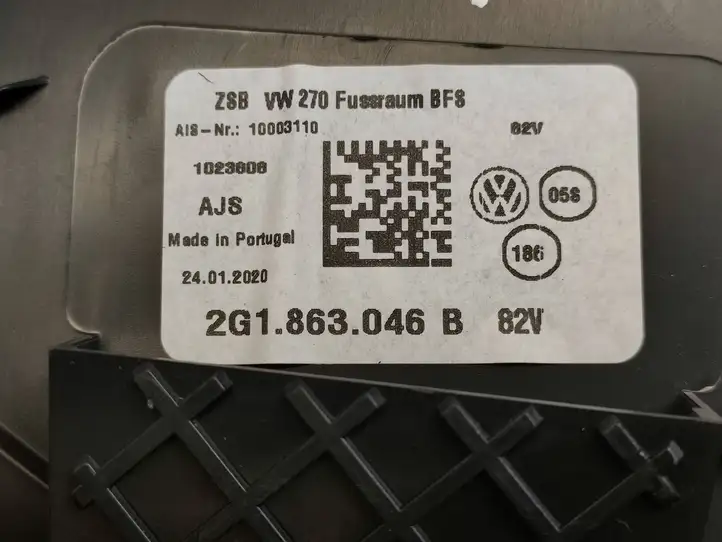 Volkswagen Polo VI (2015 - 2019) 2G1863046B Другая деталь консоли (туннеля) — фото 3