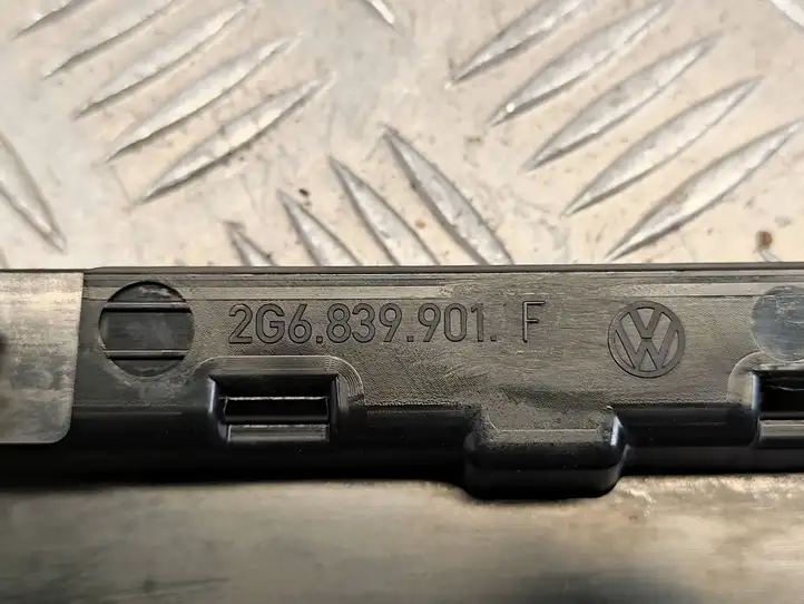 Volkswagen Polo VI (2015 - 2019) 2G6839901F Накладка стекла задней двери — фото 3