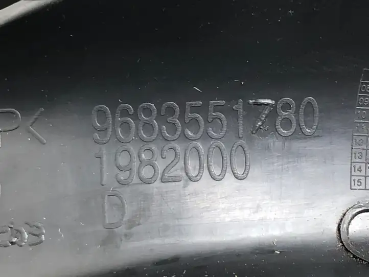 Citroen C3 (2013 - 2016) 9683551780 Обшивка стойки у окна — фото 2