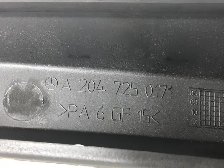 Mercedes-Benz C W204 (2007 - 2014) A2047250171 Накладка стекла передней двери — фото 2
