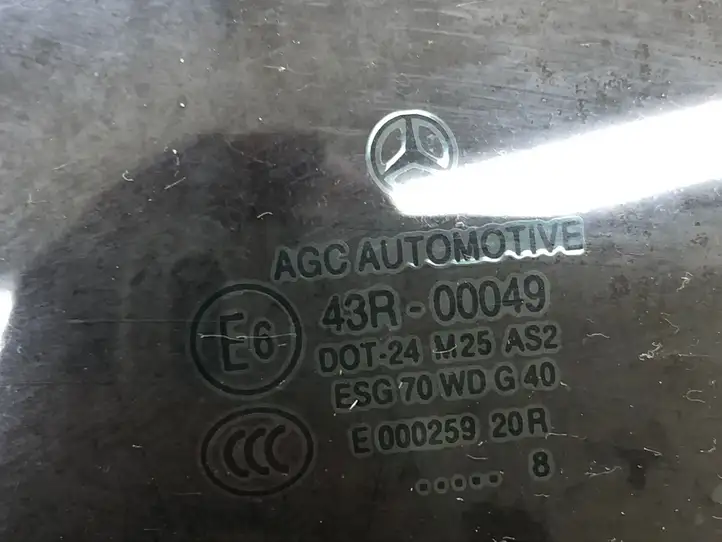 Mercedes-Benz C W204 (2007 - 2014) 43R00049 Стекло задней двери — фото 2
