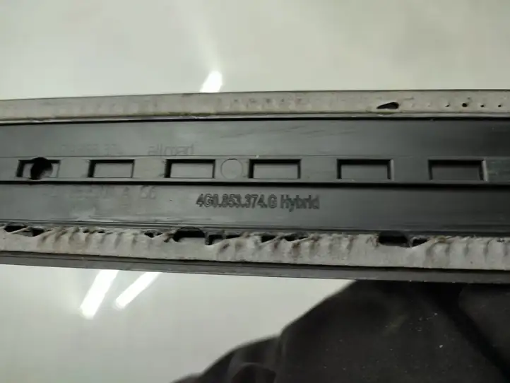 Audi A6 C7 (2011 - 2014) 4G0853376 Внутренняя обшивка порога (комплект) — фото 3