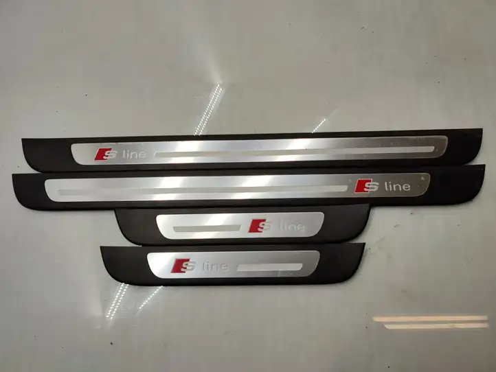 Audi A6 C7 (2011 - 2014) 4G0853376 Внутренняя обшивка порога (комплект) — фото 5
