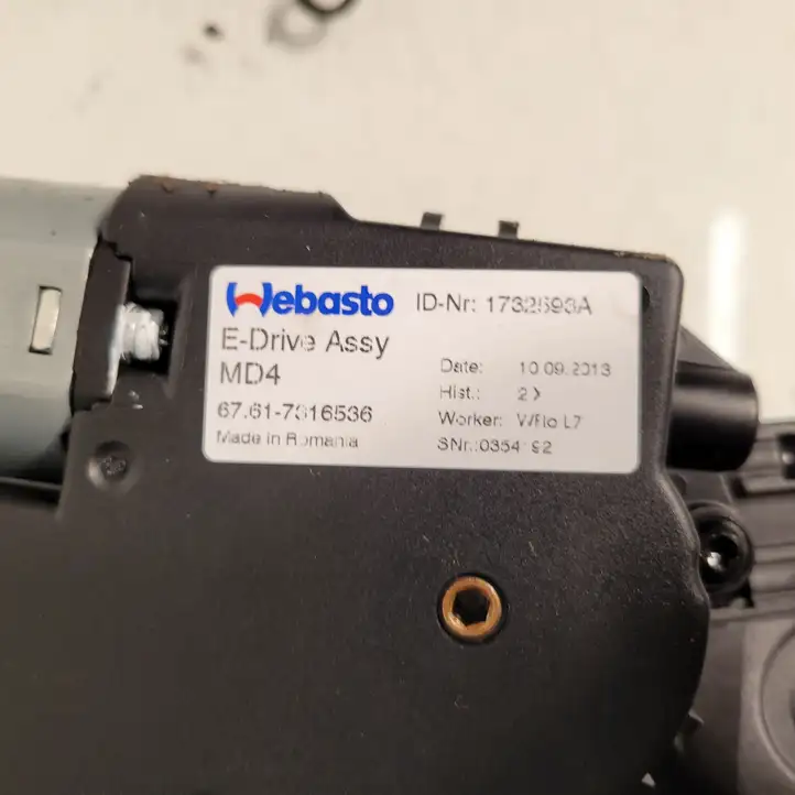 BMW 3 F30 F35 F31 (2012 - 2018) 7249794 Комплект люка крыши — фото 12