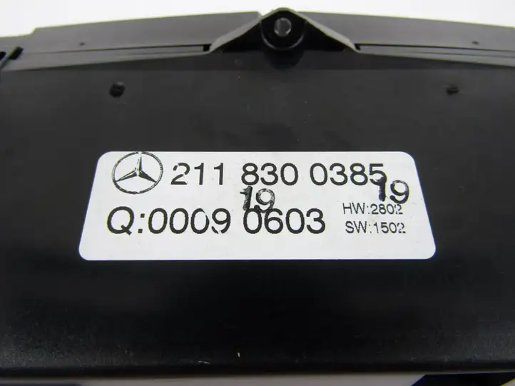 Mercedes-Benz E W211 (2002 - 2009) Блок управления климат-контролем — фото 4