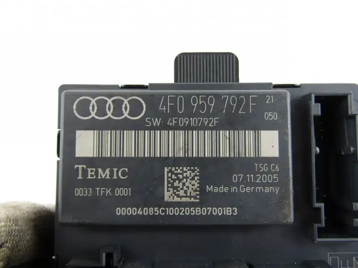 Audi A6 S6 C6 4F (2004 - 2008) Прочие блоки управления — фото 3