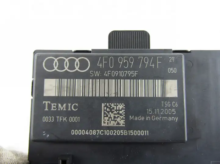 Audi A6 S6 C6 4F (2004 - 2008) Прочие блоки управления — фото 3