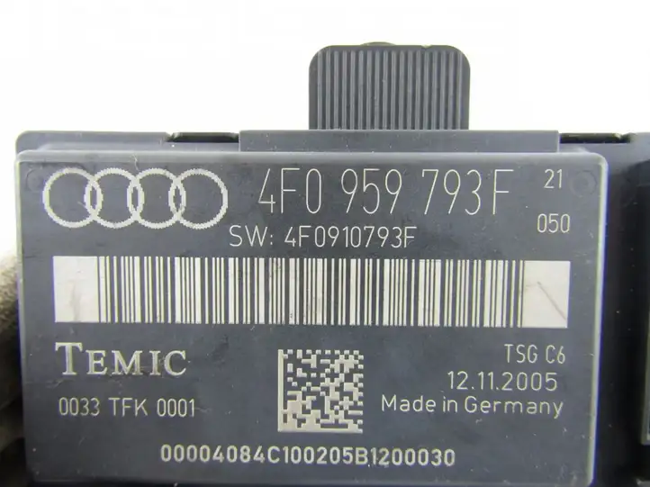 Audi A6 S6 C6 4F (2004 - 2008) Прочие блоки управления — фото 4