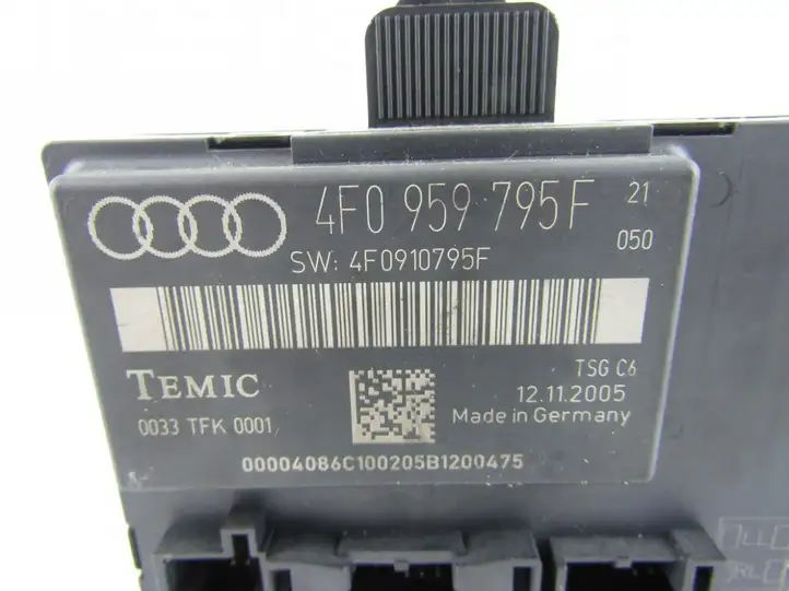 Audi A6 S6 C6 4F (2004 - 2008) Прочие блоки управления — фото 2