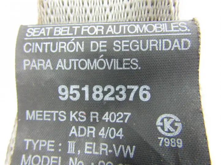 Opel Antara (2011 - 2017) Задний ремень безопасности — фото 1