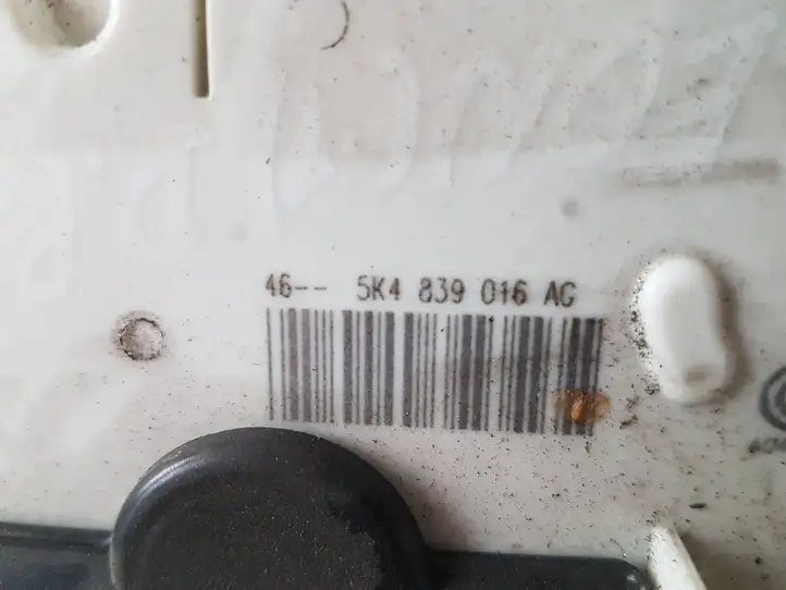 Seat Leon (5F) (2012 - 2019) 5K4839016AG Замок задней двери — фото 2
