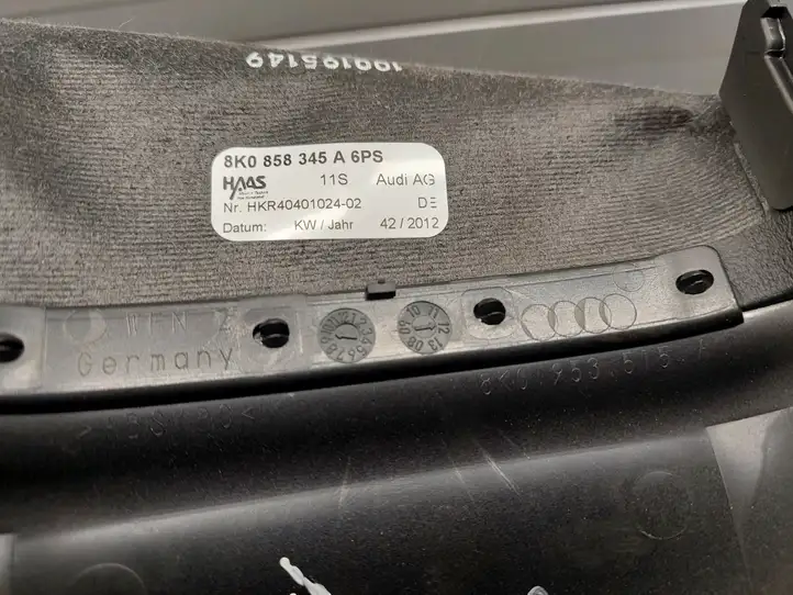 Audi A4 Allroad (2011 - 2016) 8K0858345A Обшивка рулевой колонки — фото 2