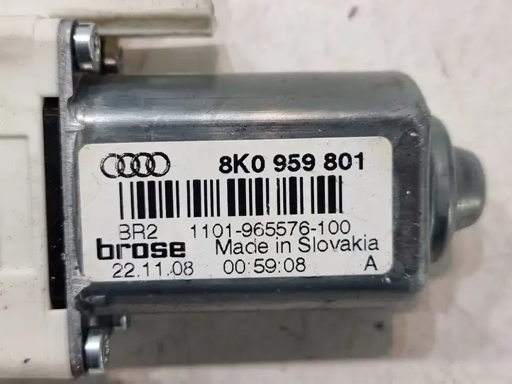 Audi A4 S4 B8 8K (2007 - 2011) 8K0959801 Мотор стеклоподъемника передний — фото 3