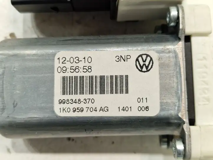 Volkswagen Golf VI (2009 - 2013) 973622107 Стеклоподъемник задней двери — фото 4