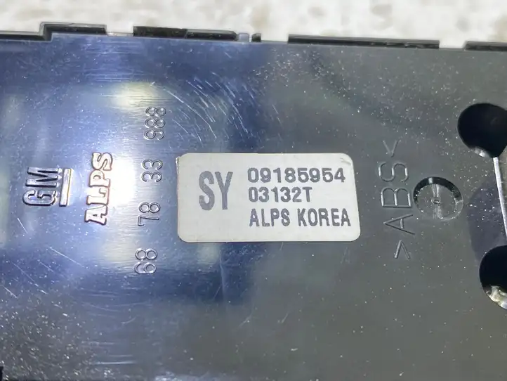 Opel Vectra C (2002 - 2005) 09185954 Блок кнопок стеклоподъемников — фото 2