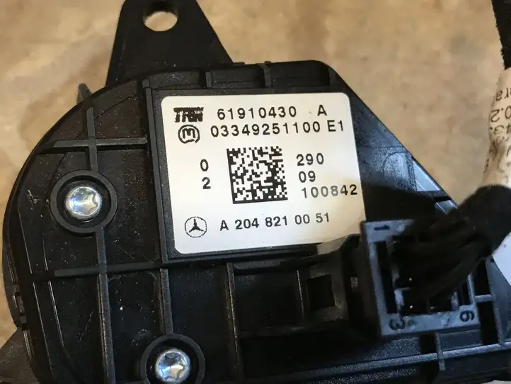 Mercedes-Benz C W204 (2007 - 2014) A2048210051 Кнопки на рулевом колесе — фото 10