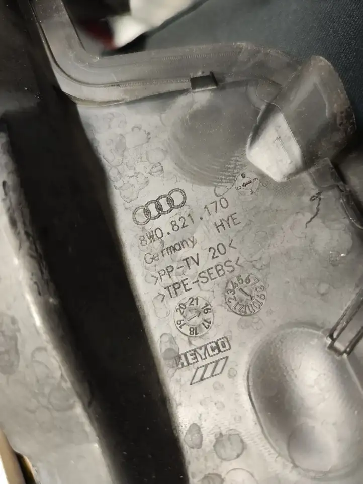 Audi A4 S4 B9 (2015 - 2019) 8W0821170 Накладка крыла — фото 5
