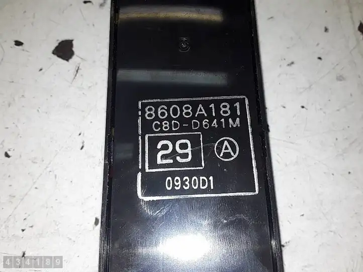 Citroen C-Crosser (2007 - 2013) 8608A181 Кнопка стеклоподъемников — фото 3
