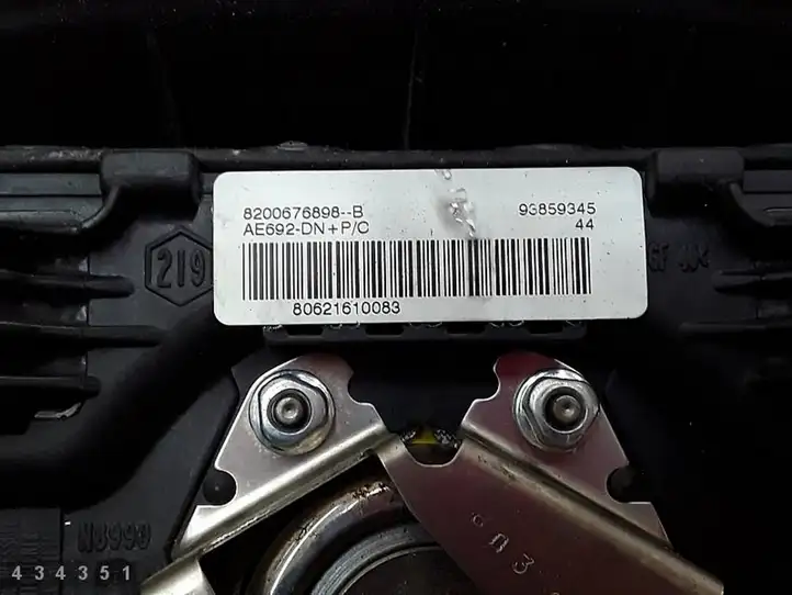 Nissan Primera (2001 - 2008) 8200676898 Подушка безопасности руля — фото 5
