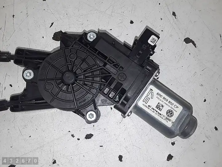 Seat Ibiza IV (6J,6P) (2008 - 2017) 6R0959802CP Электростеклоподъемник передний (комплект) — фото 4
