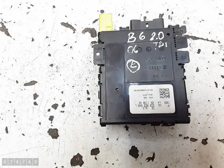Volkswagen PASSAT B6 (2005 - 2010) 3C0953549L Датчик угла поворота руля — фото 1